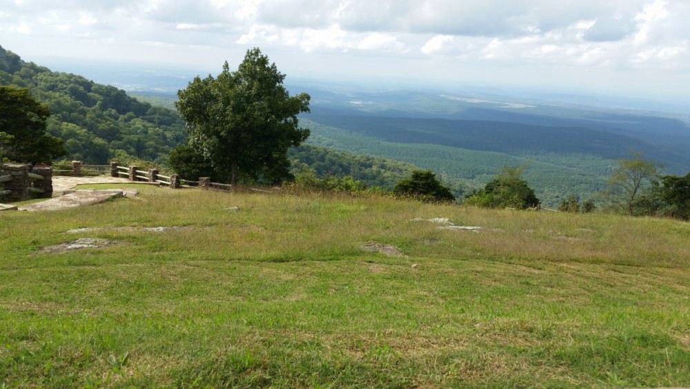 View at Mount Magazine State Park in Arkansas